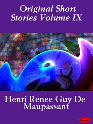 cover image of Original Short Stories, Volume IX